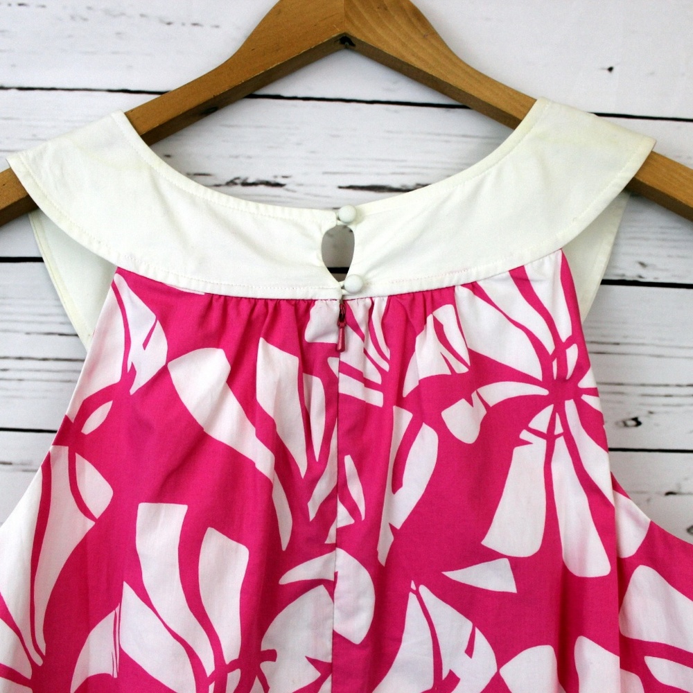 SOLD Lilly Pulitzer Floral Shift Keyhole Dress - Picture 3 of 8